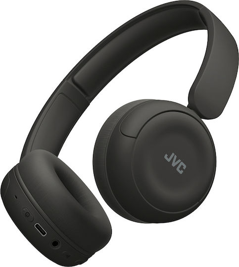 JVC HA-S59W Wireless / Wired On Ear Headphones with 50 Hours Playing Time Black