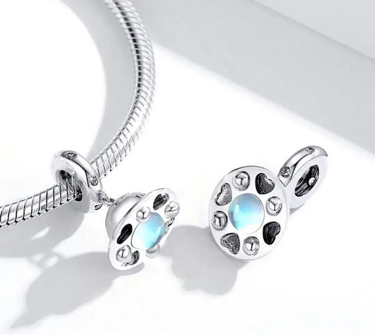 Сребърен Charm 925 Into Space