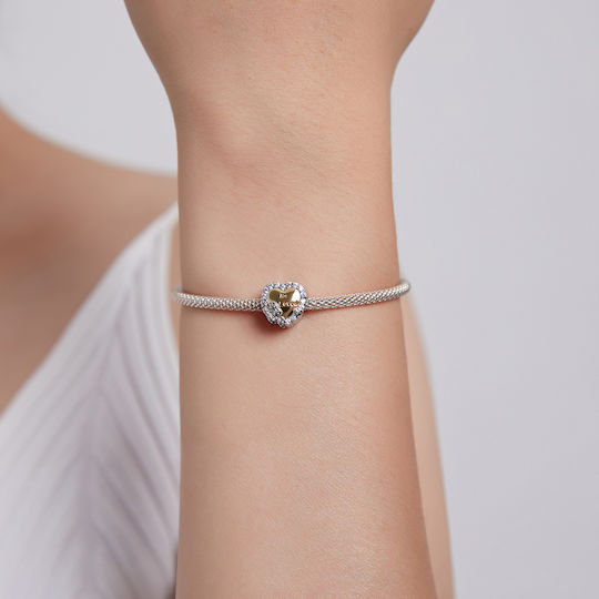 Сребърен Charm 925 Be Loved