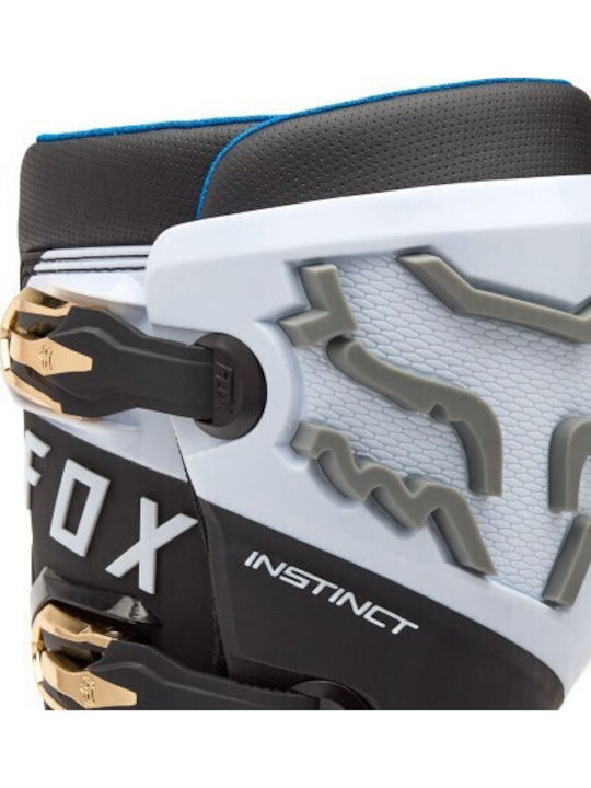 Fox Instinct Cizme Motocross Bărbați Din piele Multicolori