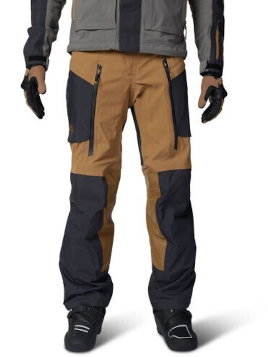 Fox Ranger Men's Summer Cordura Motorcycle Waterproof Pants Brown