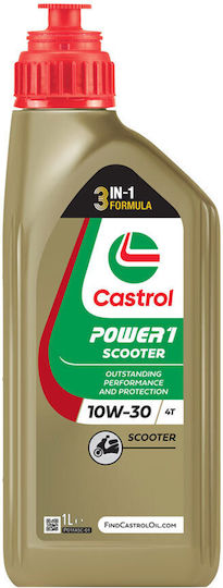 Castrol Power1 Масло за мотоциклети за четиритактови двигатели 10W-30 1лт