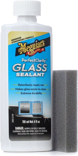 Meguiar's Perfect Clarity Glass Sealant Water-repellent Car Window Liquid 118ml