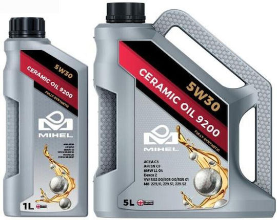 Mihel Ceramic Συνθετικό Λάδι Αυτοκινήτου 5W-30 5lt