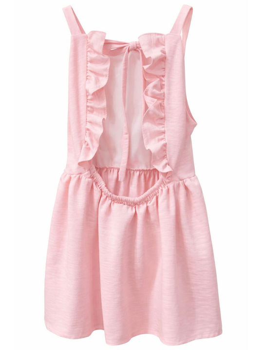Girls Dress Set with Accessories Pink