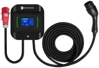 Defenzo AC22 Smart Wall Mounted Three-Phase Charging Station 22kW with Built-in Cable Type 2 (DEF1017)