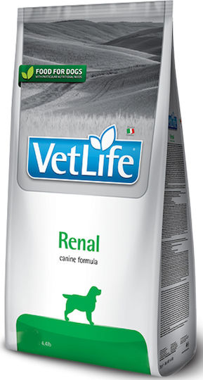 Farmina Vet Life Renal 2kg Dry Food Gluten-Free for Adult Dogs with Potatoes and Rice
