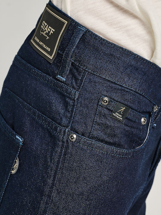 Men's Jeans Pants with Slim Fit Navy Blue