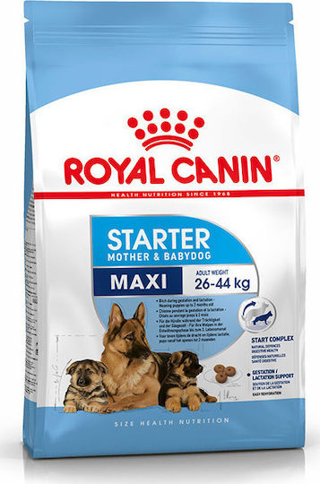 Royal Canin Starter Mother & Babydog Maxi 15kg Dry Food for Large Breed Puppies with Poultry and Rice