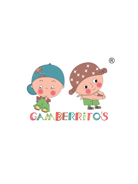Gamberritos Kids Кръгли Одеяла За Пелени От Бежов Муселин 80x80см 3 Бройки