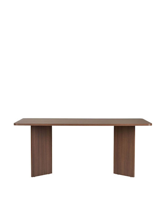 Linza Esszimmer- und Küchentisch Holzschatten Walnuss 180x90x75cm