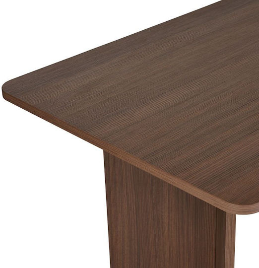 Linza Τραπέζι Τραπεζαρίας Ξύλινο Καρυδί 180x90x75εκ.