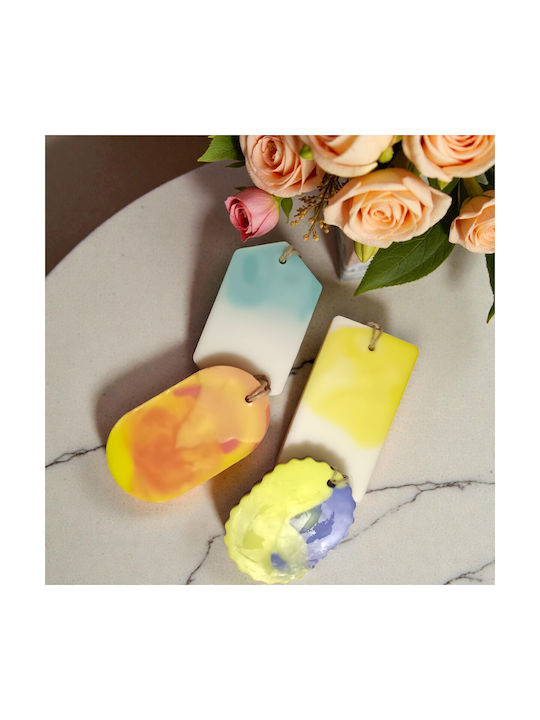 Aromatic Wardrobe Tablets Plant-Based Wax Colour Fusion 2 Pieces Fresh Cotton Scent