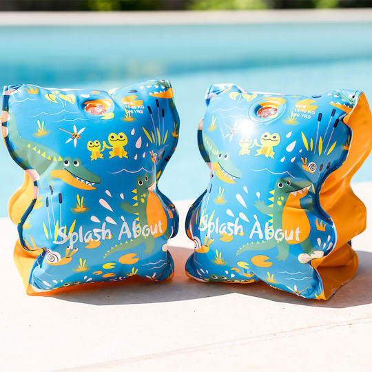Splash Swimming Armbands Crocodiles Age 0-2 Years