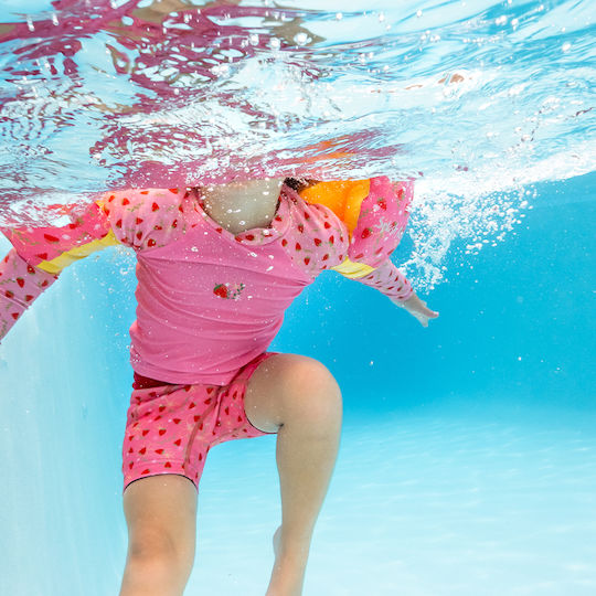 Splash Swimming Armbands Strawberries Age 2-6 Years