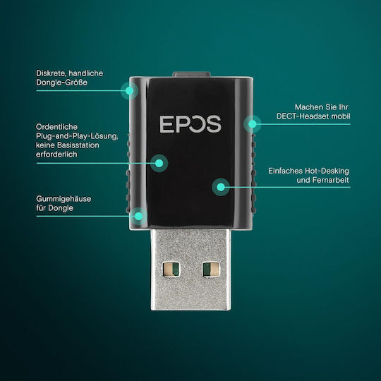 Epos Impact SDW D1 USB Dect-Dongle (1000299)