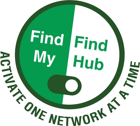 4Smarts SkyTag Card Duos Apple Find My & Google Find Hub Μαύρο