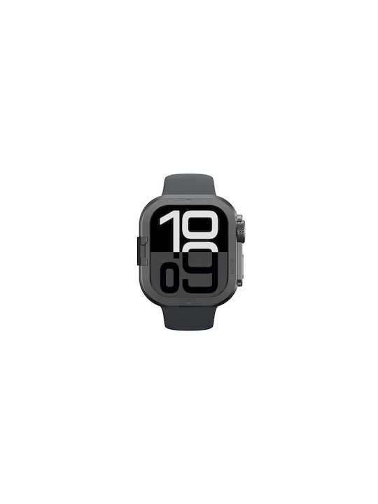 Amazingthing Titan Pro Metal Case Apple Watch 11 46mm Aluminum Black
