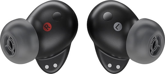 LG TONE Free T90S In-ear Bluetooth Handsfree Ακουστικά με Αντοχή στον Ιδρώτα και Θήκη Φόρτισης Μαύρα