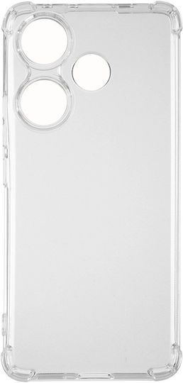 Techsuit Shockproof Clear Back Cover Σιλικόνης Διάφανο (Poco F6)