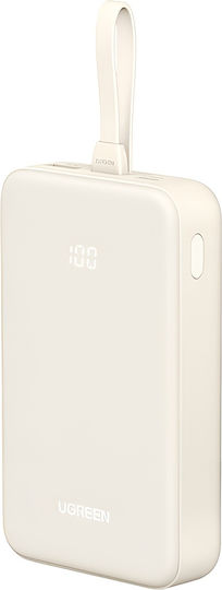 Ugreen PB505 Power Bank 20000mAh 22.5W με Θύρα USB-A και Θύρα USB-C Power Delivery / Quick Charge 3.0 Λευκό