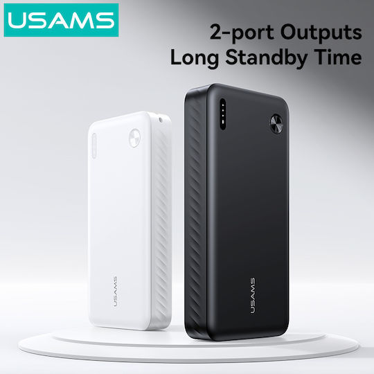 Usams PB83 Power Bank 20000mAh 10W Power Delivery Quick Charge White