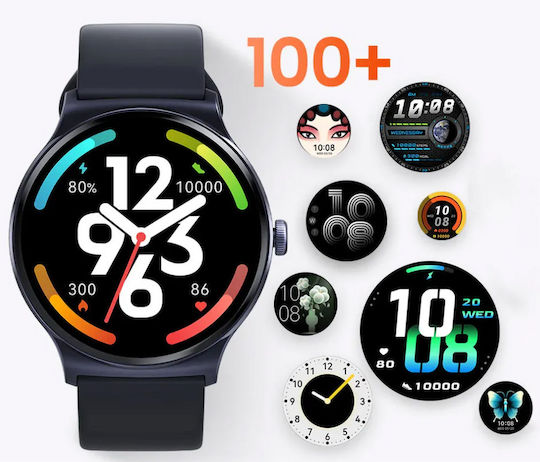 Haylou Solar Lite 46mm Smartwatch με Παλμογράφο (Ασημί)