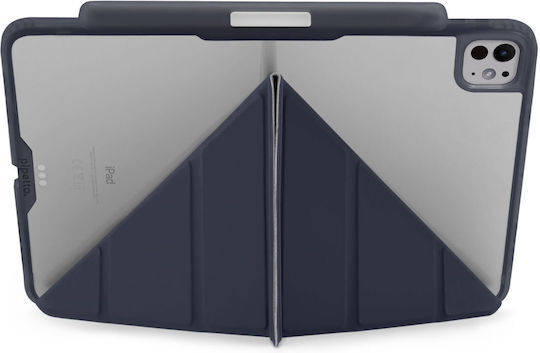 Pipetto Origami Case No3 Compatible Ipad Pro 13 Inch 2024 Dark Blue