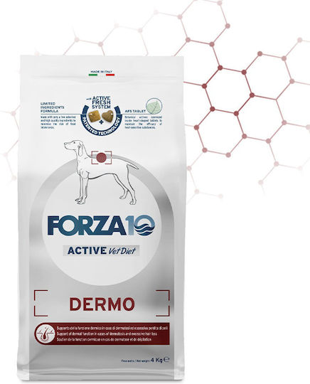 Forza10 Active Line Dermo 10kg Trockenfutter für Hunde Diät