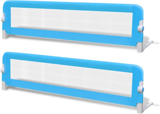 vidaXL Bed Rail Guard Made of Plastic in Pink Colour 42x42x42cm 2 Pieces