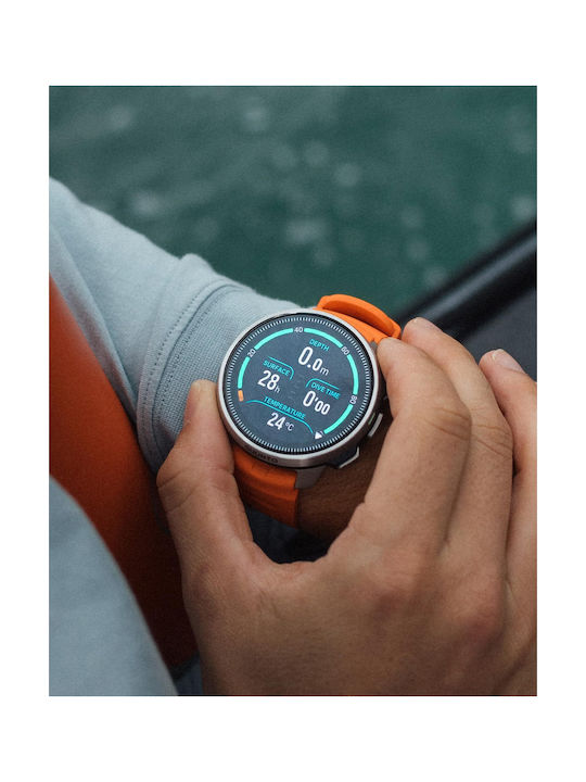 Suunto Каишка Силикон Оранжев (Suunto Dive 1)