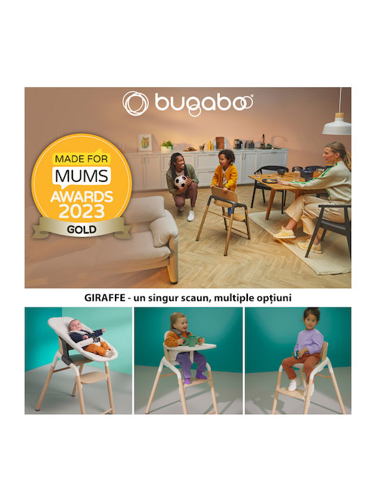 Bugaboo Giraffe Καρεκλάκι Φαγητού Λευκό