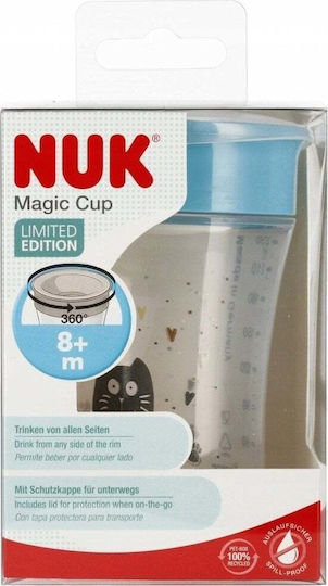 Nuk Παιδικό Ποτηράκι Magic από Πλαστικό Μπλε 230ml