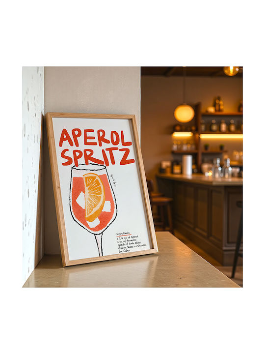 Poster Aperol Spritz Recipe Pst25324 30cm X 40cm
