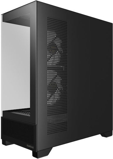 Gamdias ATLAS M1 Gaming Midi Tower Κουτί Υπολογιστή με ARGB Φωτισμό Μαύρο