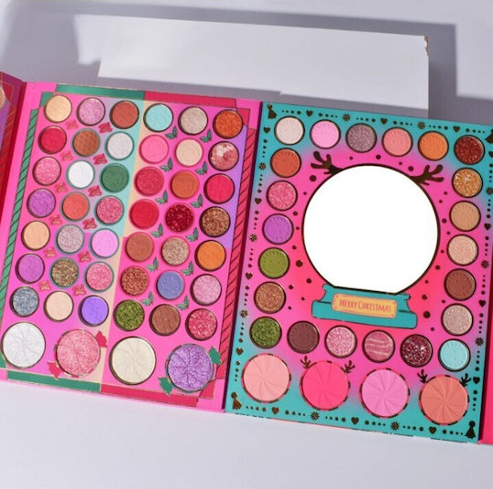 Alista Home Mehrfarbige Matt Lidschatten Palette in Gepresster Form