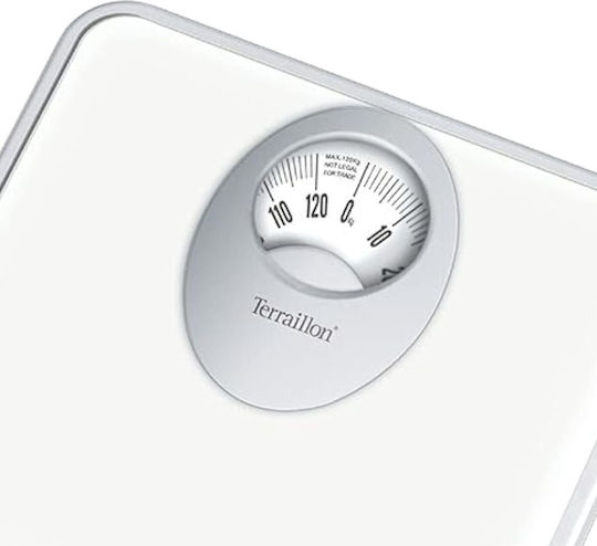 Terraillon Аналогова Везна 120kg Бяла 47-15122