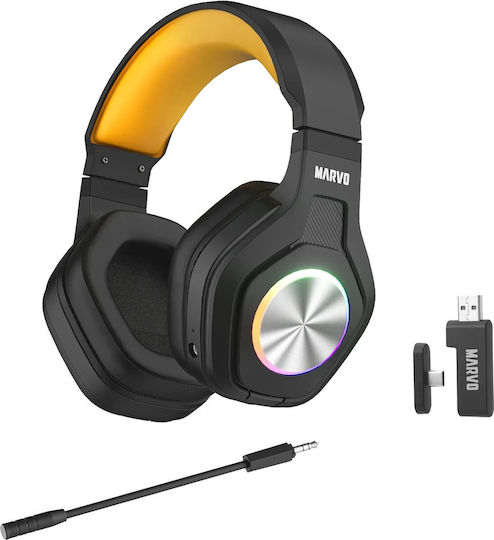Marvo HG9084W Ασύρματο Over Ear Gaming Headset με σύνδεση Bluetooth / USB
