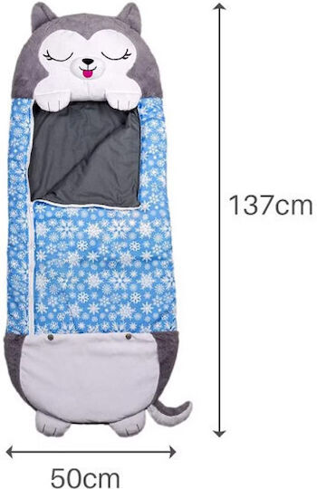 Happy Plüsch-Welpe Schlafsack