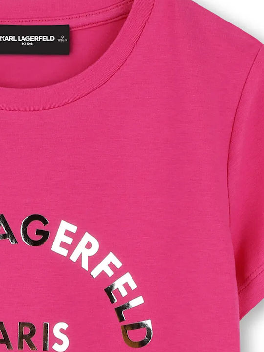 Kinderhemd Kurzarm Fuchsie