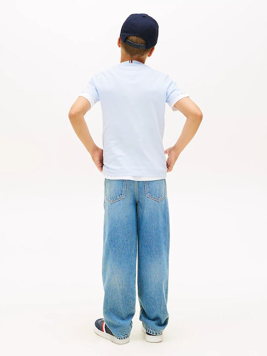 Kids' T-shirt Light Blue Essential