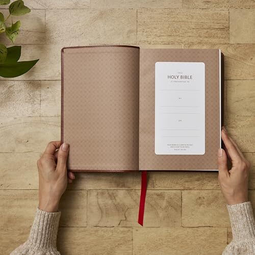 Nkjv Giant Print End-of-verse Reference Bible, Brown Leathersoft, Red Letter, Comfort Print: Holy Bible