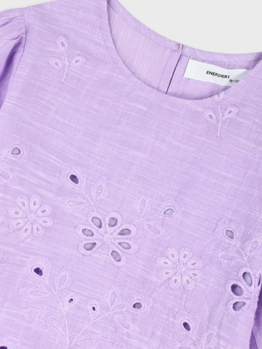 Kinderhemd Kurzarm Lilac