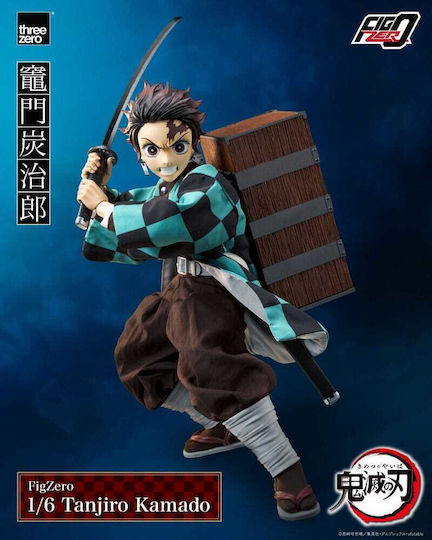 Dämonenjägerin Kimetsu No Yaiba Figzero Action-Figur 1/6 Tanjiro Kamado 27 cm