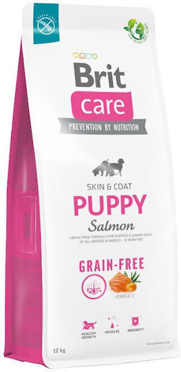 Brit Care Puppy 12kg Dry Food Grain-Free for Puppies with Potatoes and Salmon
