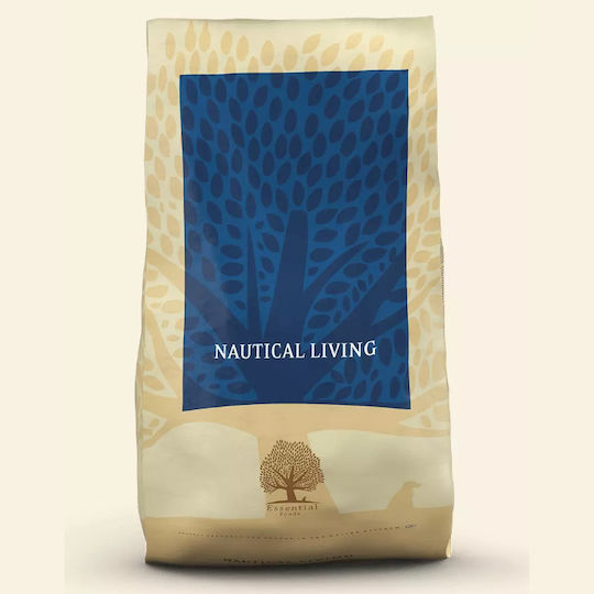 Essential Foods Nautica Living 10kg Trockenfutter ohne Getreide für erwachsene Hunde mit Forelle und Lachs