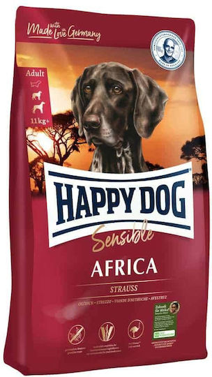 Happy Dog Africa 11kg Dry Dog Food for Large Breeds Grain-Free with Liver Meat and Potatoes