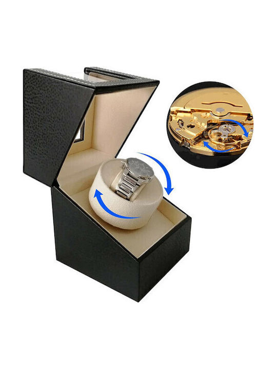 Cute Rotativ Automatic Watch Winder Iuni Negru-crem