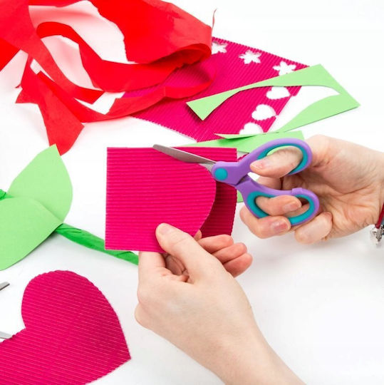 Derform Crafts Scissors with Metallic Blade 24 Pieces