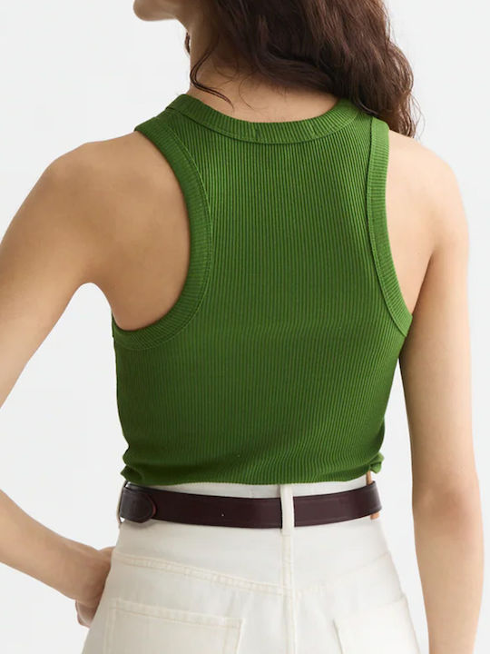 Scotch & Soda Racer Women's Sleeveless Blouse Garden Green